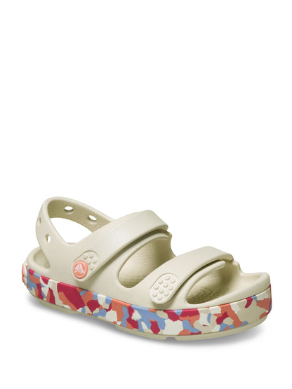 Crocs Cream Crocband Cruiser Glow Confetti Band Sandals image 2