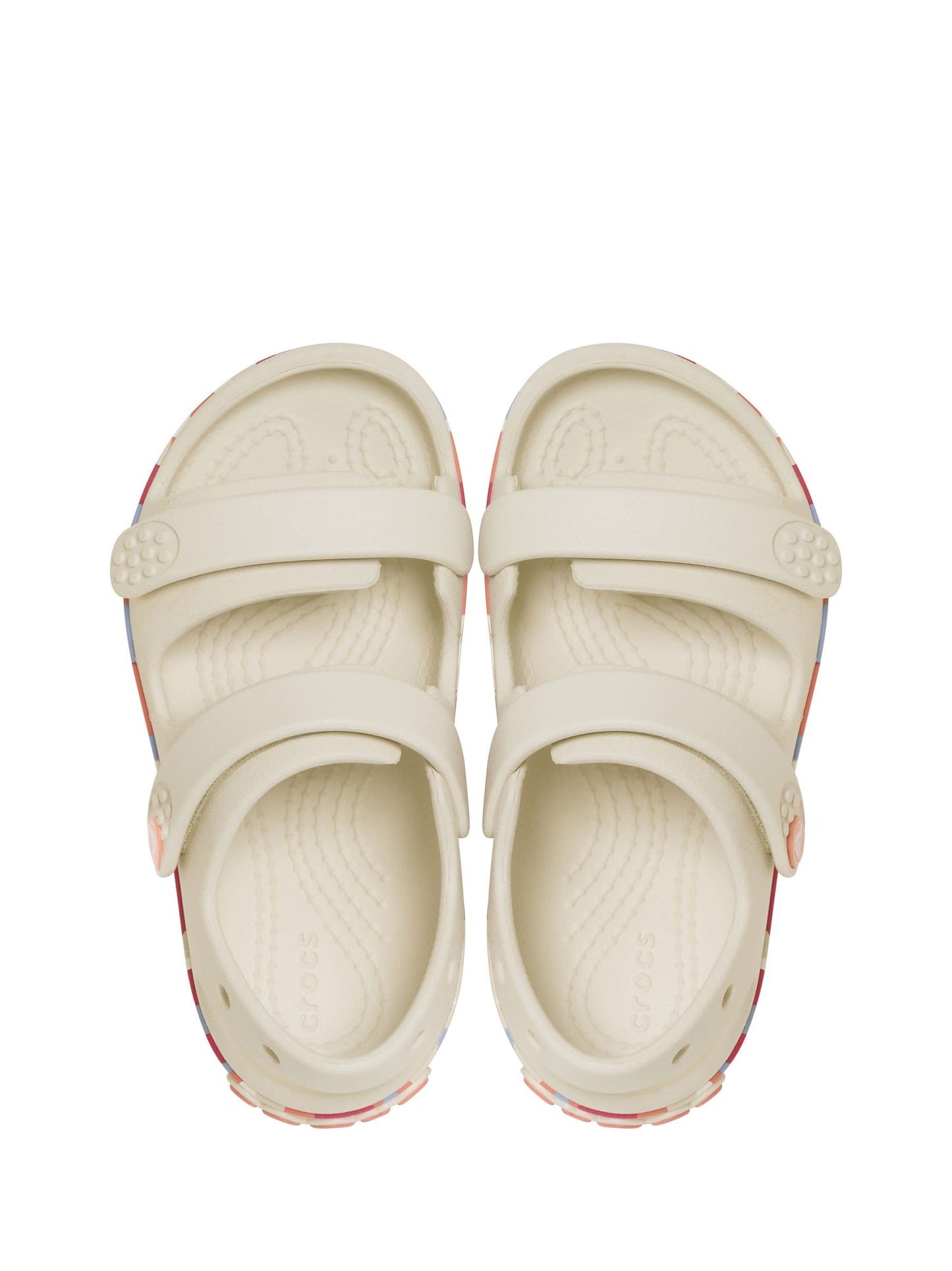 Crocs Cream Crocband Cruiser Glow Confetti Band Sandals image 5