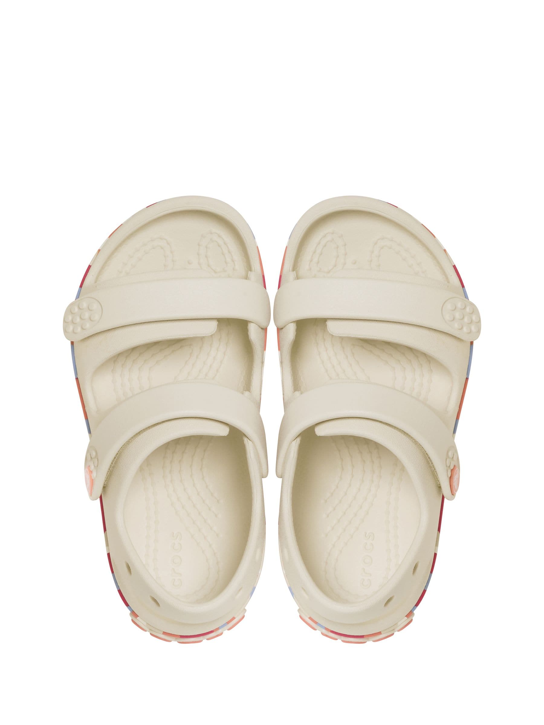 Crocs Cream Crocband Cruiser Glow Confetti Band Sandals image 5