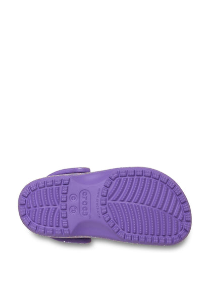 Crocs Purple Classic Fantasy Glitter Clogs image 7