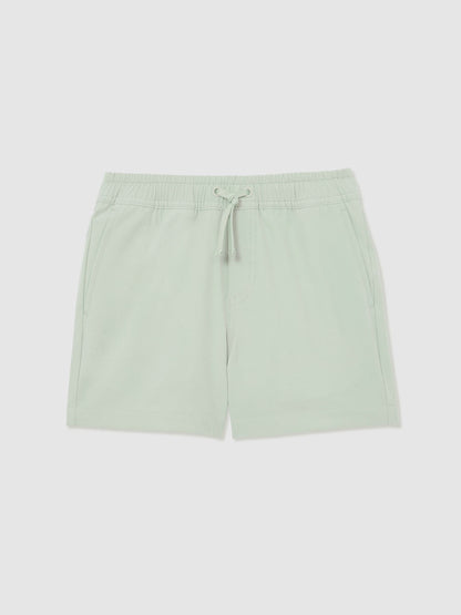 Reiss Mint Green Cliff 3-9 yrs Printed Drawstring Swim Shorts image 2