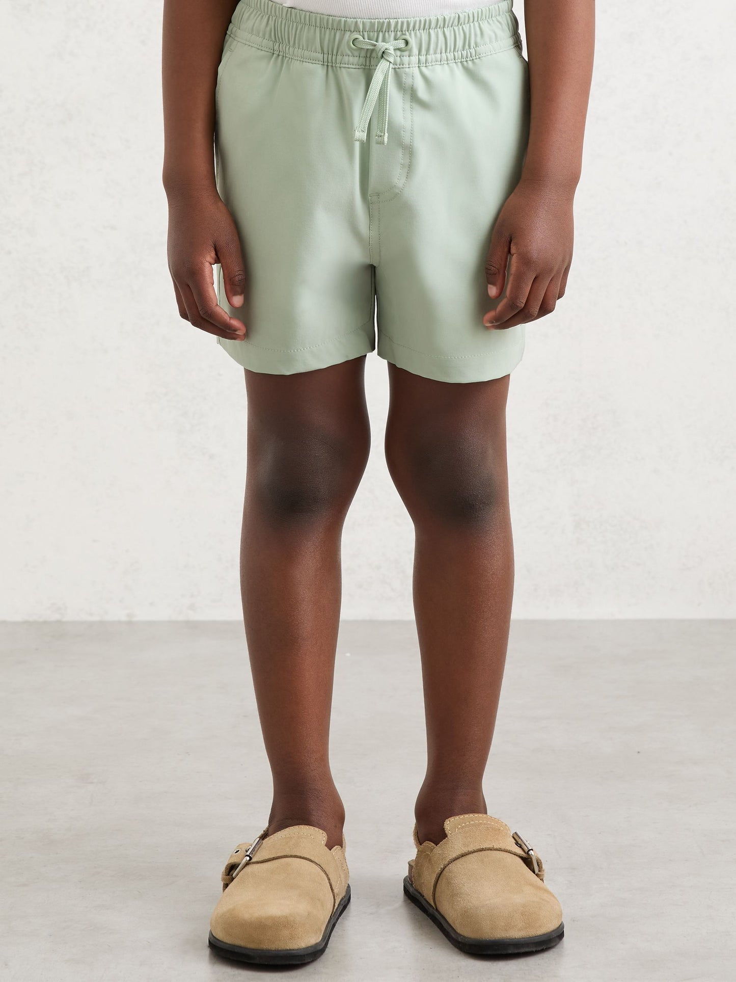 Reiss Mint Green Cliff 3-9 yrs Printed Drawstring Swim Shorts image 4