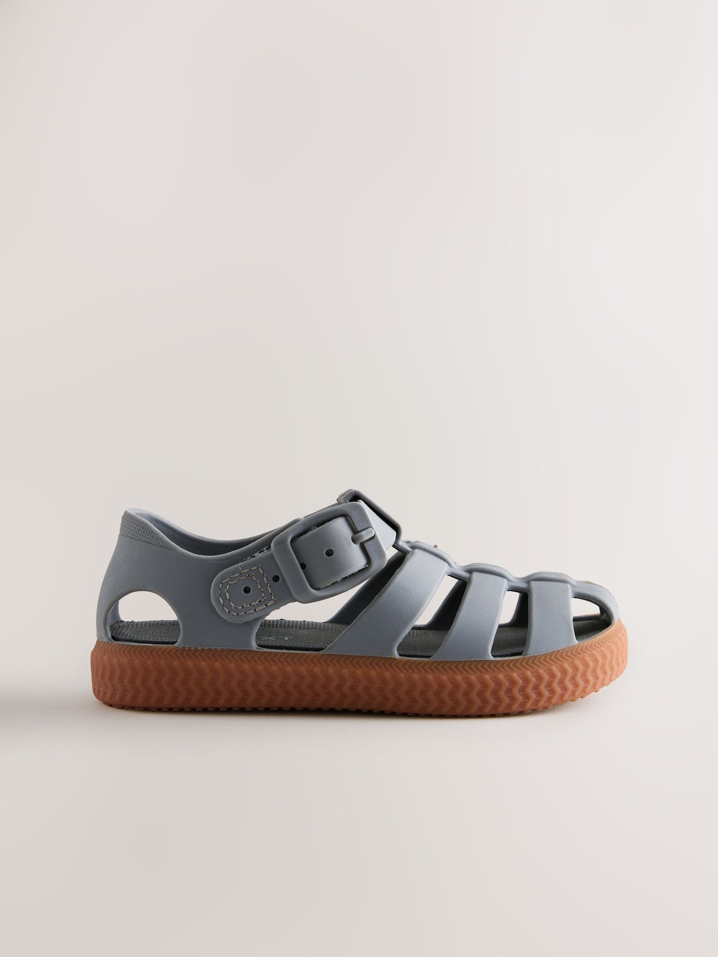 Grey Comfort Sole Fisherman Sandals image 3