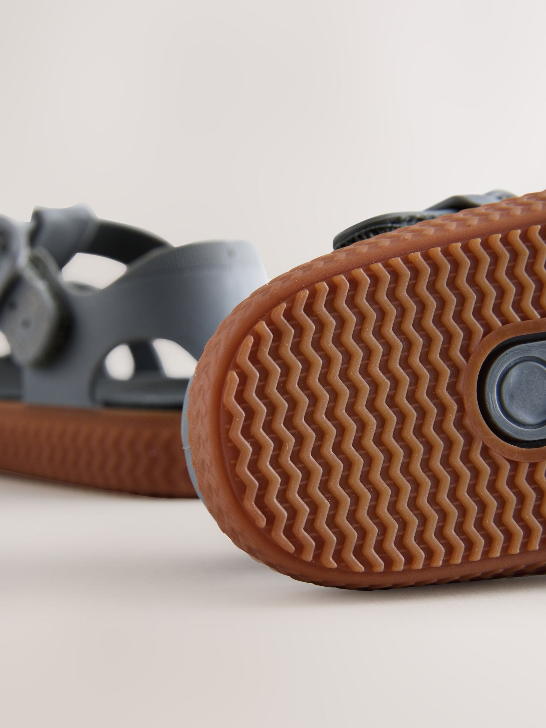 Grey Comfort Sole Fisherman Sandals image 4