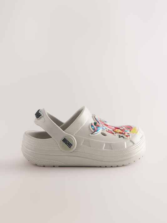 Neutral Marvel Clogs image 2