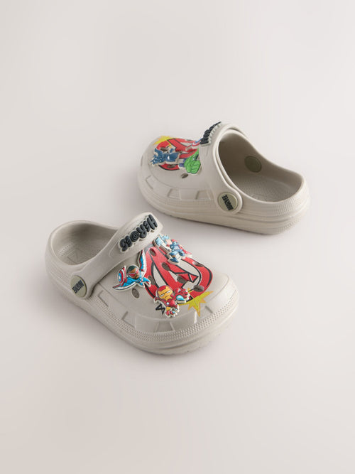 Neutral Marvel Clogs image 1