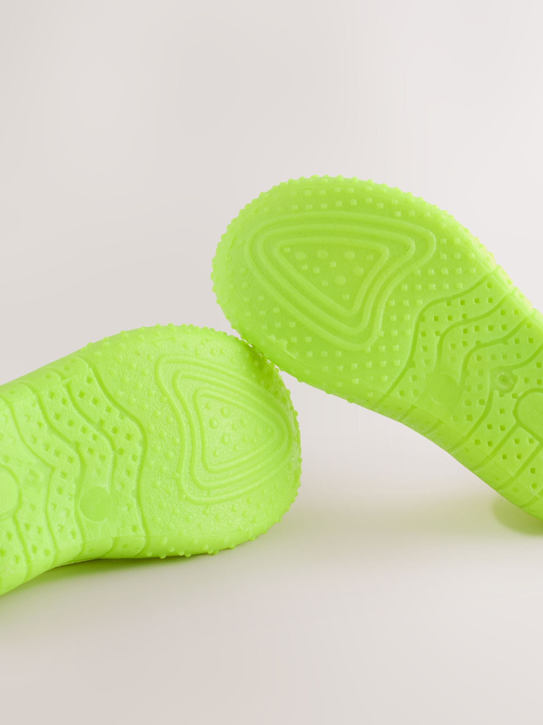 Yellow Standard Fit (F) Swim Socks image 3