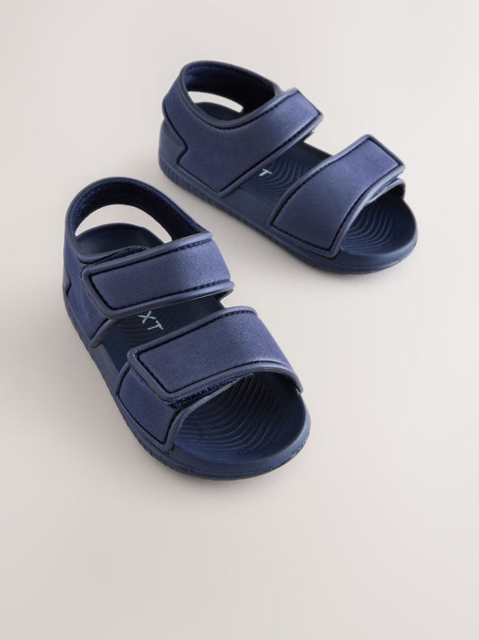 Navy Touch Fastening Sandals image 1