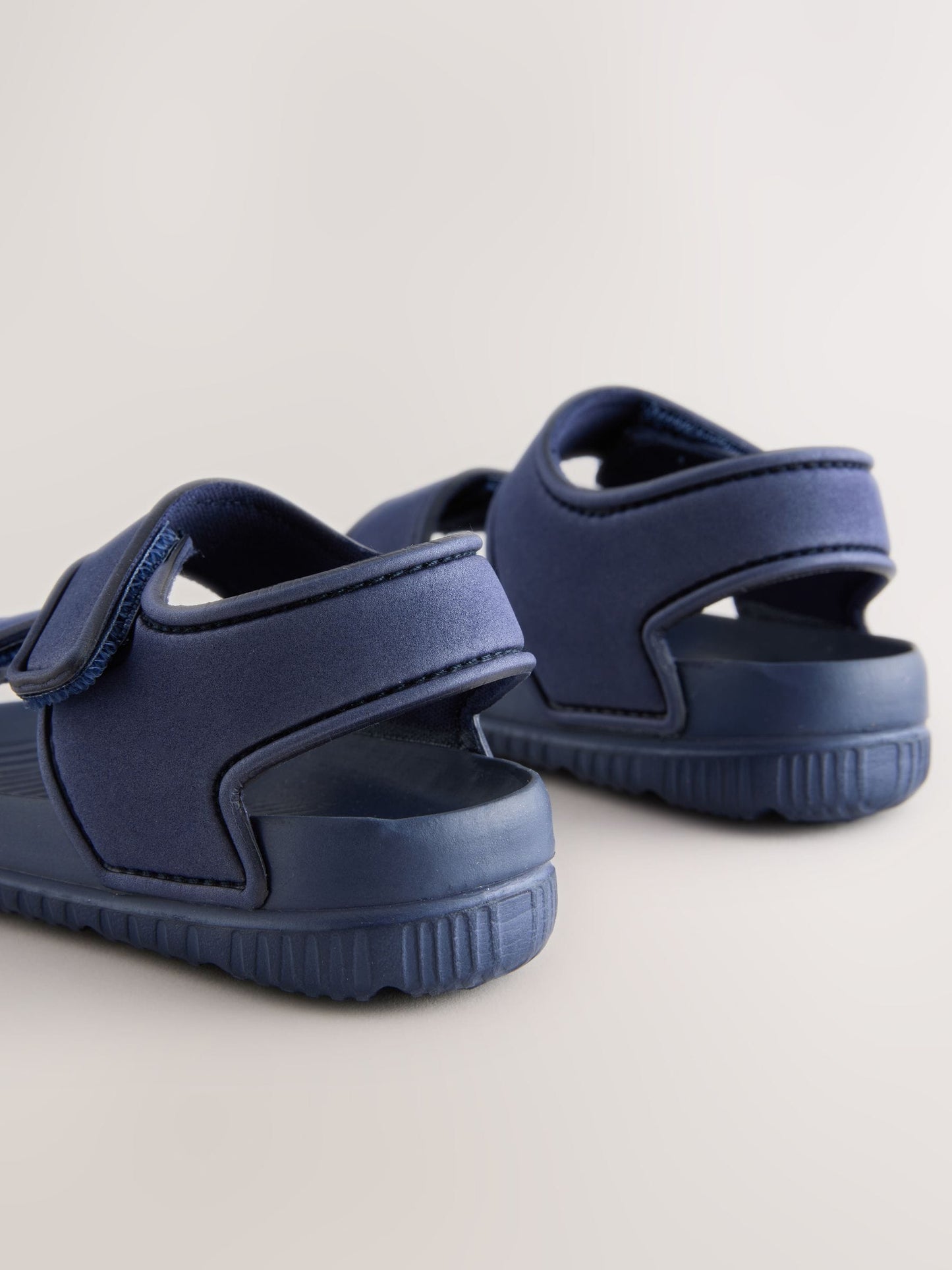 Navy Touch Fastening Sandals image 4