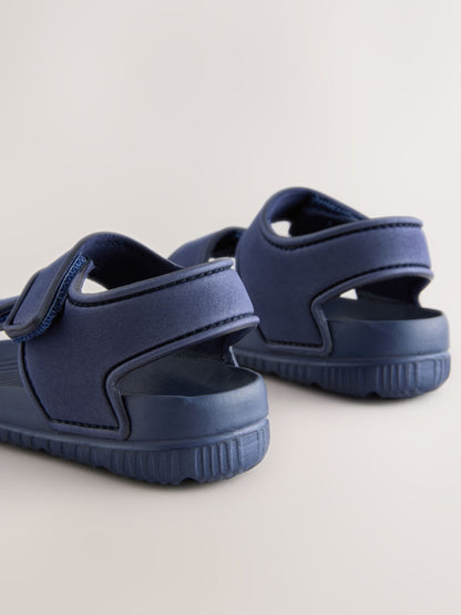 Navy Touch Fastening Sandals image 4