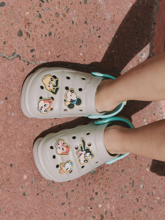 Grey Mickey and Friends Clog image 2