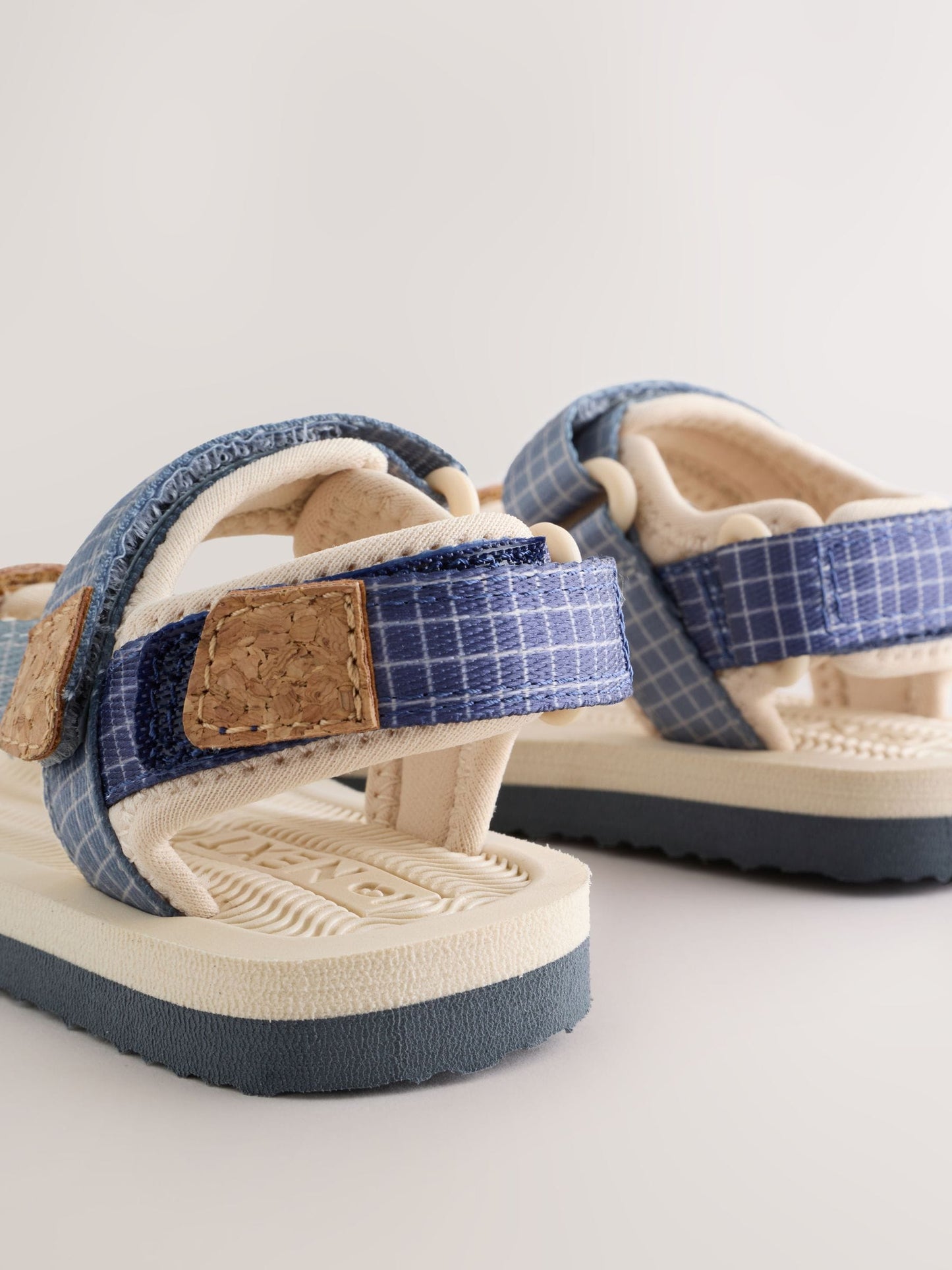 Neutral Standard Fit (F) Touch Fastening Trekker Walking Sandals image 7
