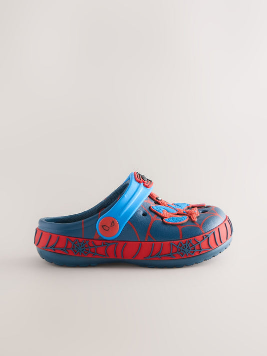 Navy Spiderman Clogs image 2
