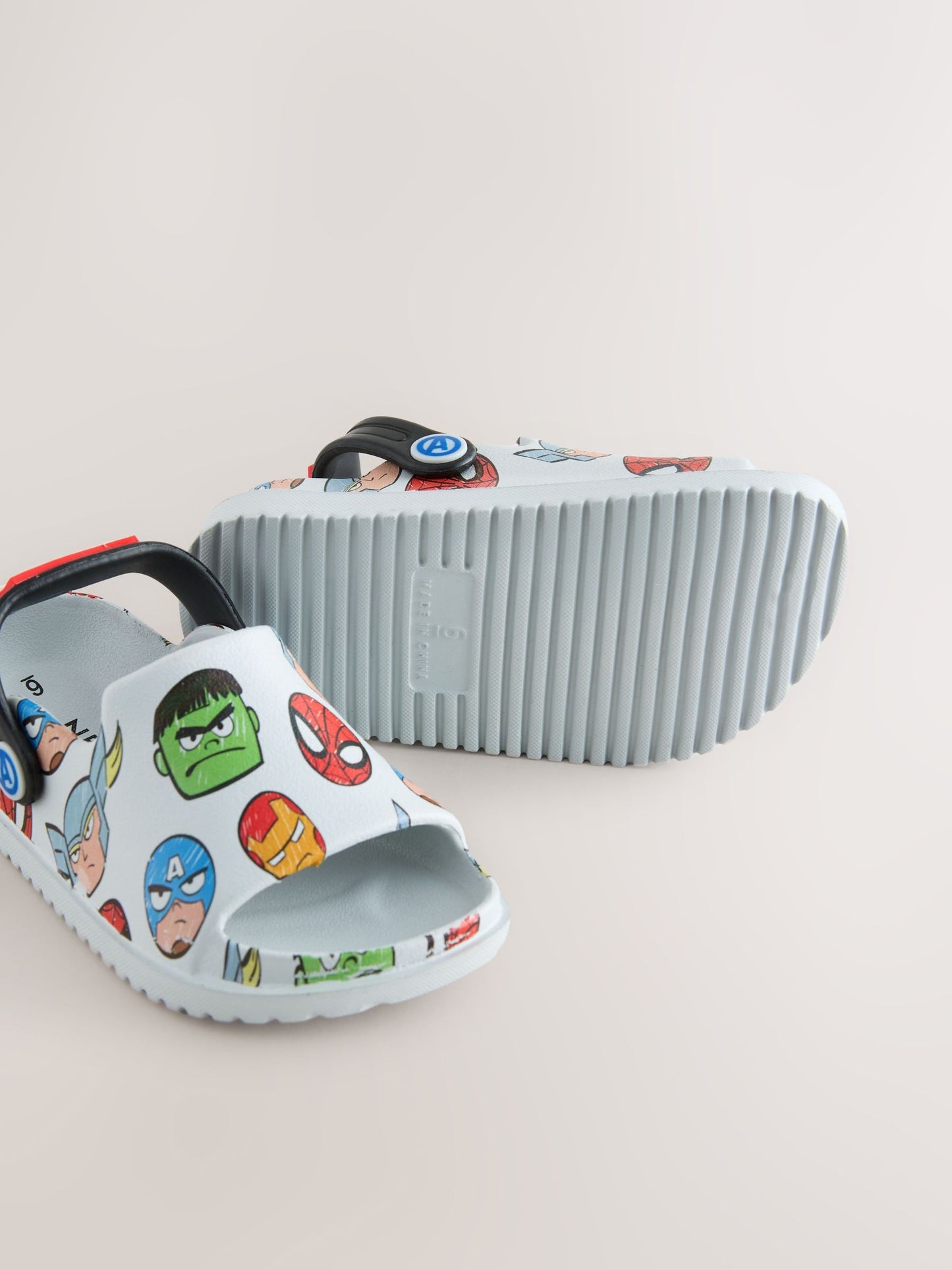 Neutral Marvel Slider Clogs image 5