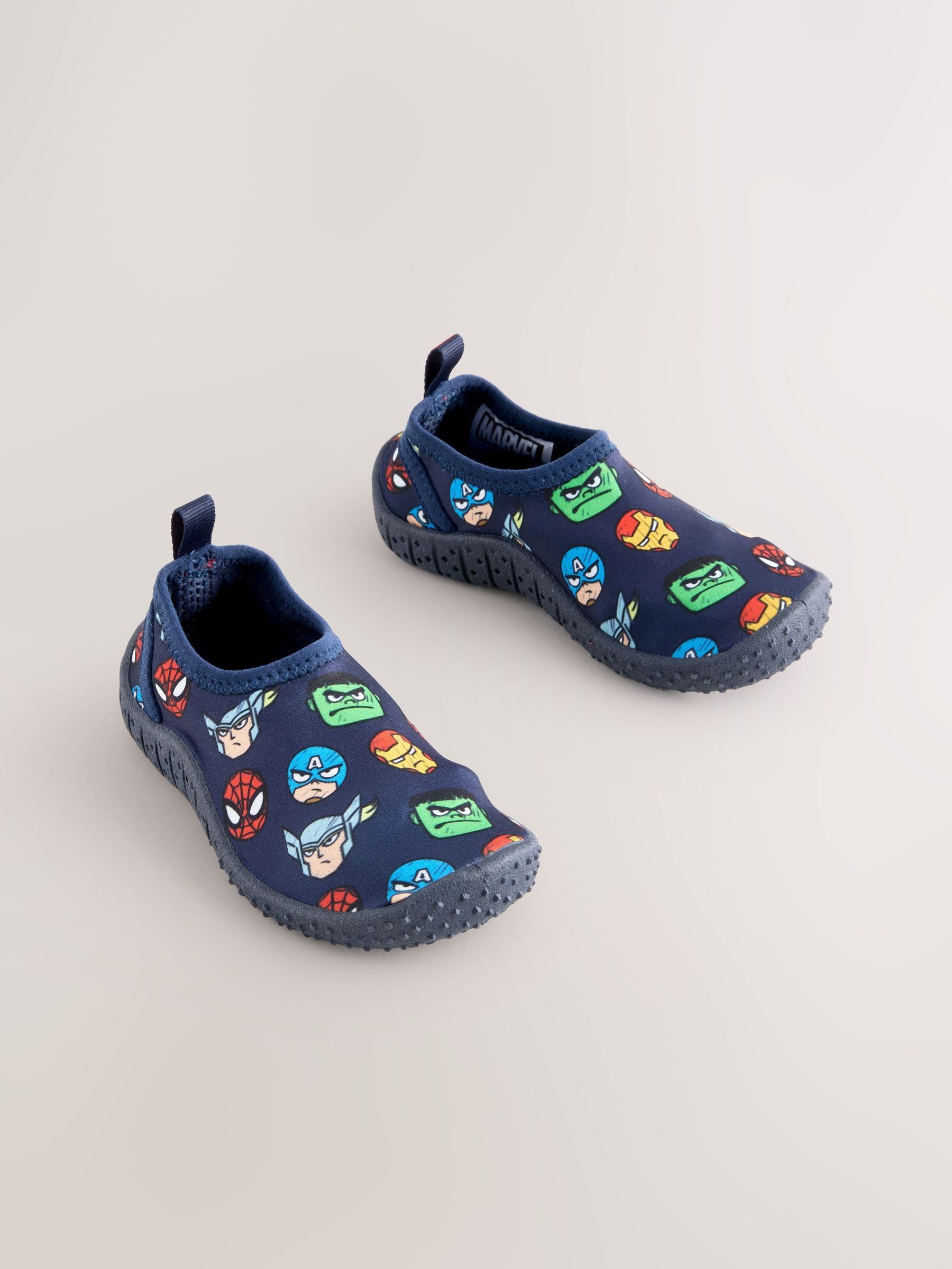 Navy Marvel Swim Socks image 5