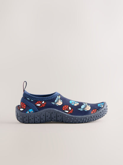 Navy Marvel Swim Socks image 6