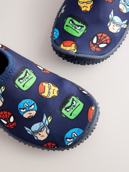 Navy Marvel Swim Socks image 9