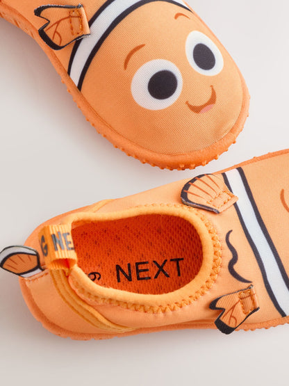 Orange Nemo Swim Socks image 5