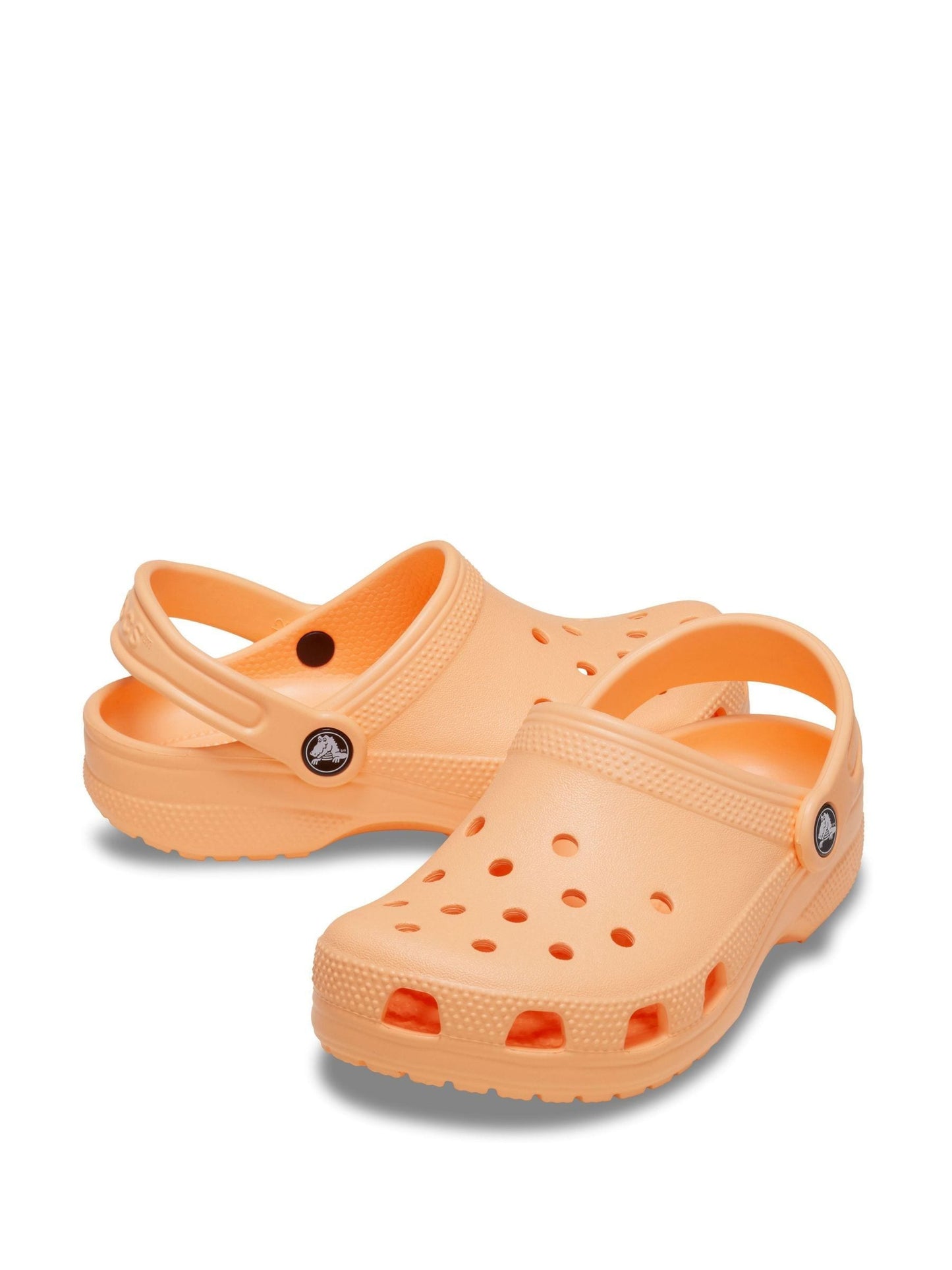 Crocs Orange Kids Unisex Classic Clogs image 5