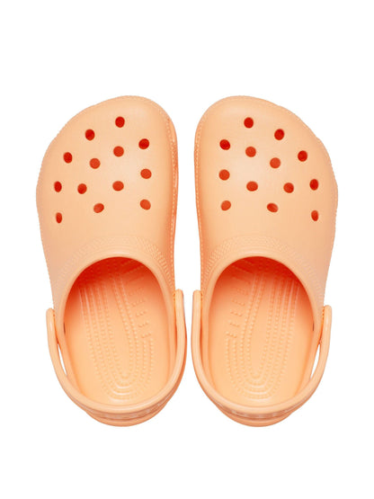 Crocs Orange Kids Unisex Classic Clogs image 6
