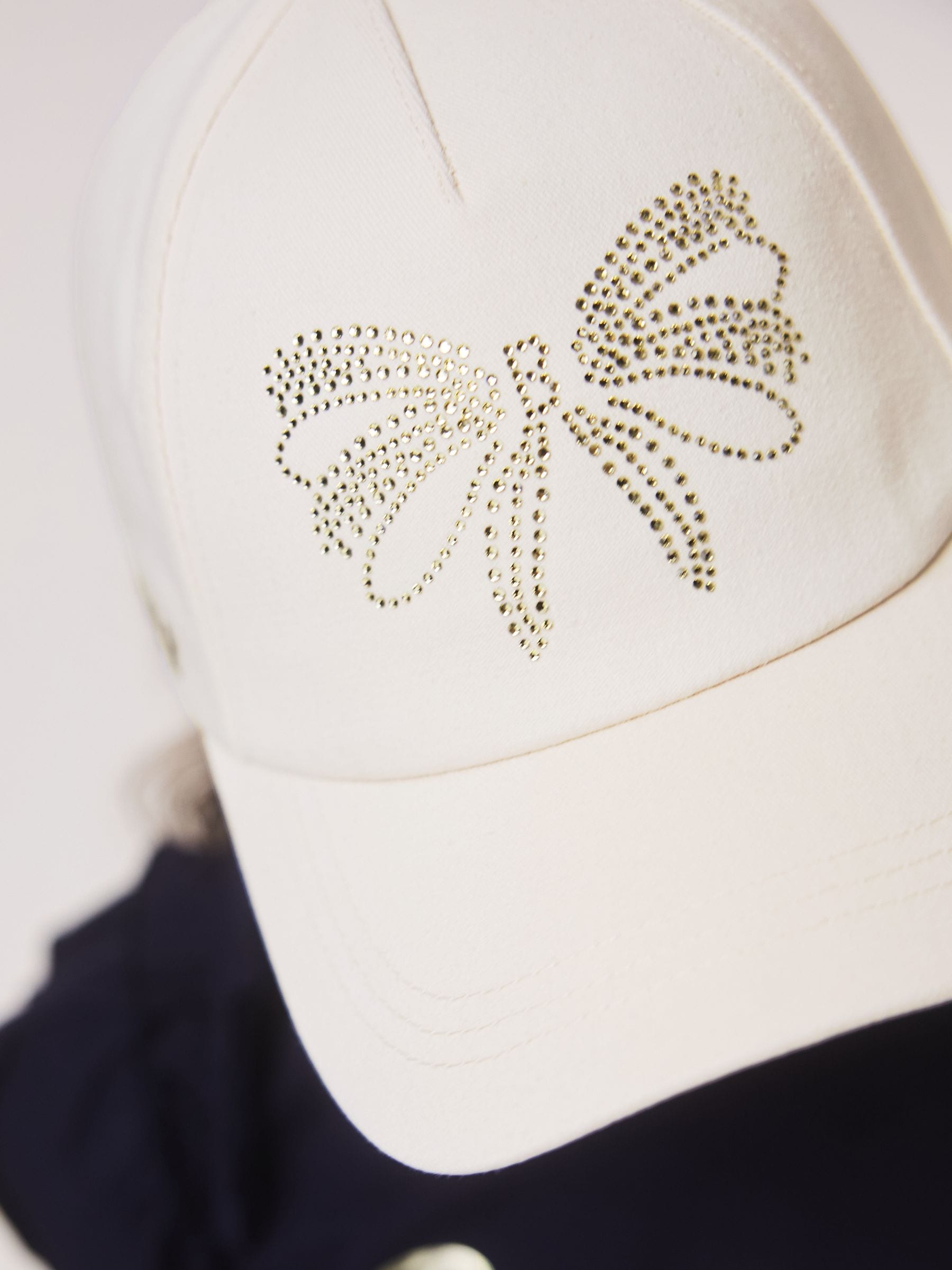 Baker by Ted Baker Logo Baseall Floral White Cap image 2