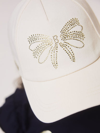 Baker by Ted Baker Logo Baseall Floral White Cap image 2