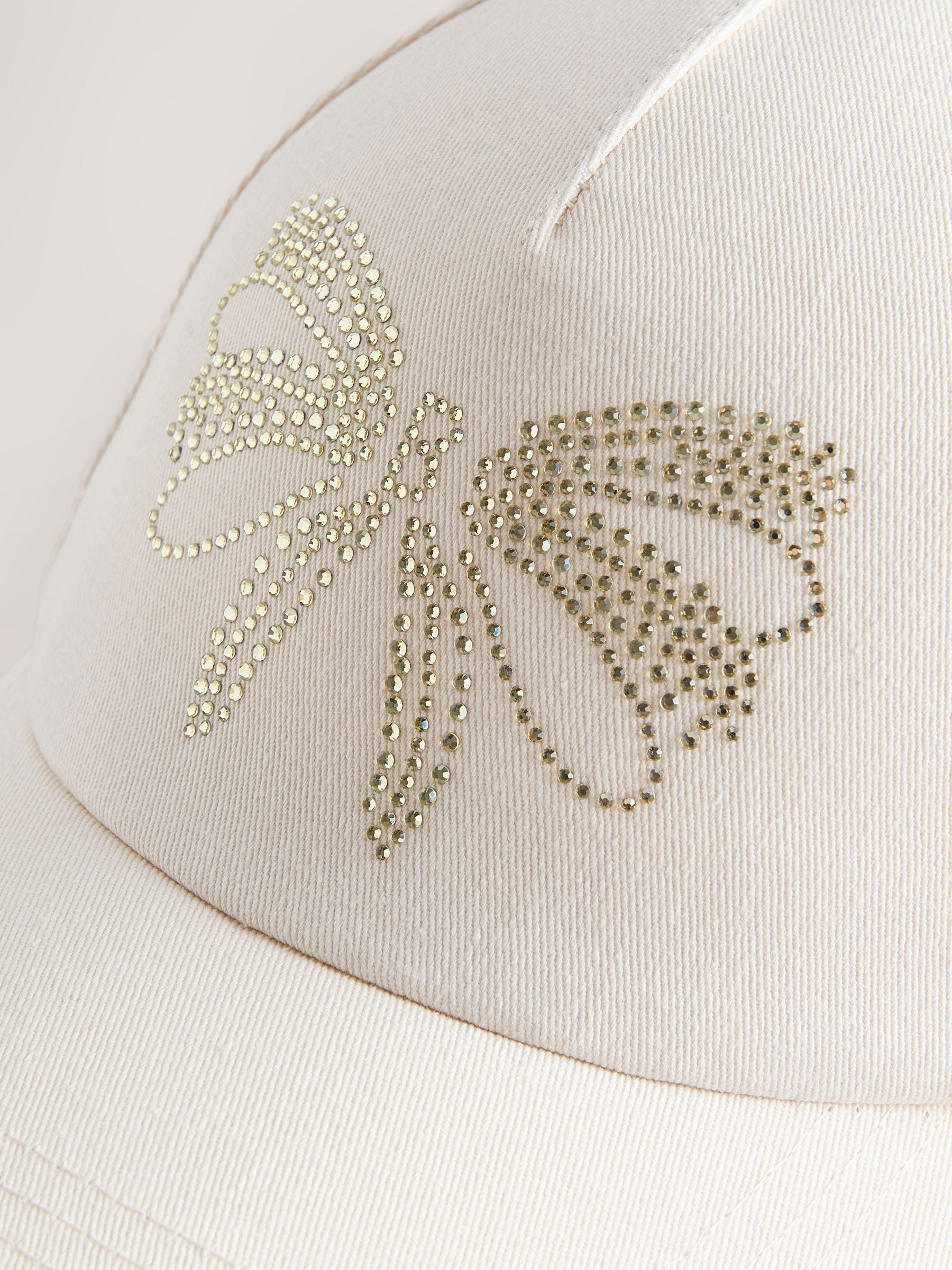 Baker by Ted Baker Logo Baseall Floral White Cap image 4
