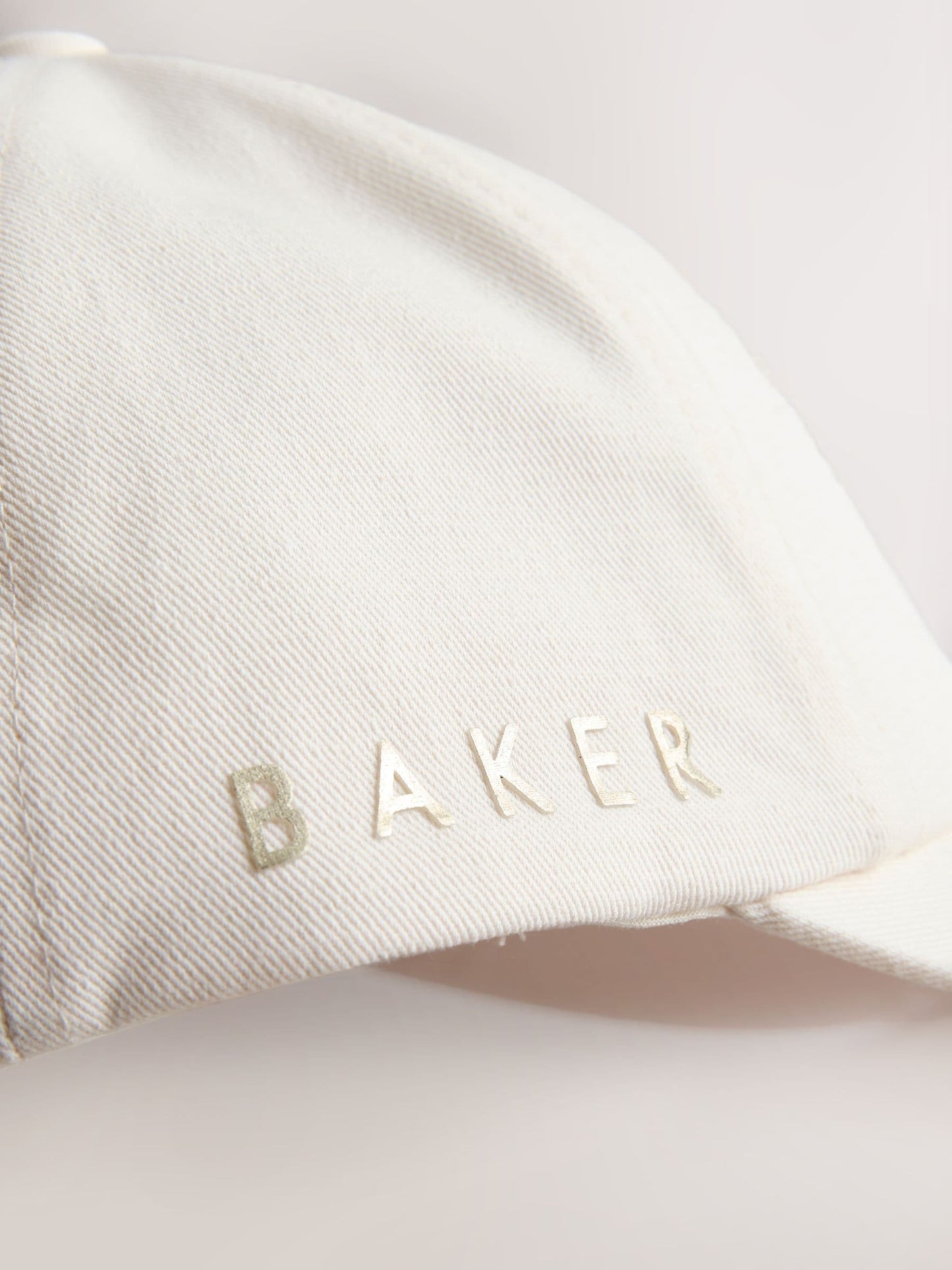 Baker by Ted Baker Logo Baseall Floral White Cap image 5