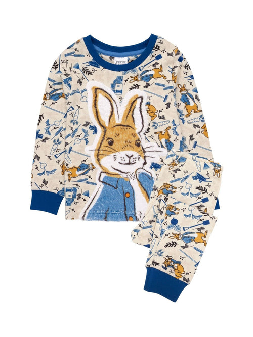 Vanilla Underground Blue Peter Rabbit Long Sleeve Leg Pyjamas Set image 1