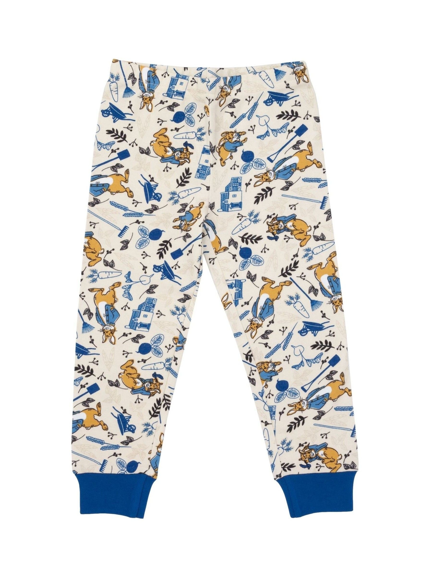 Vanilla Underground Blue Peter Rabbit Long Sleeve Leg Pyjamas Set image 4
