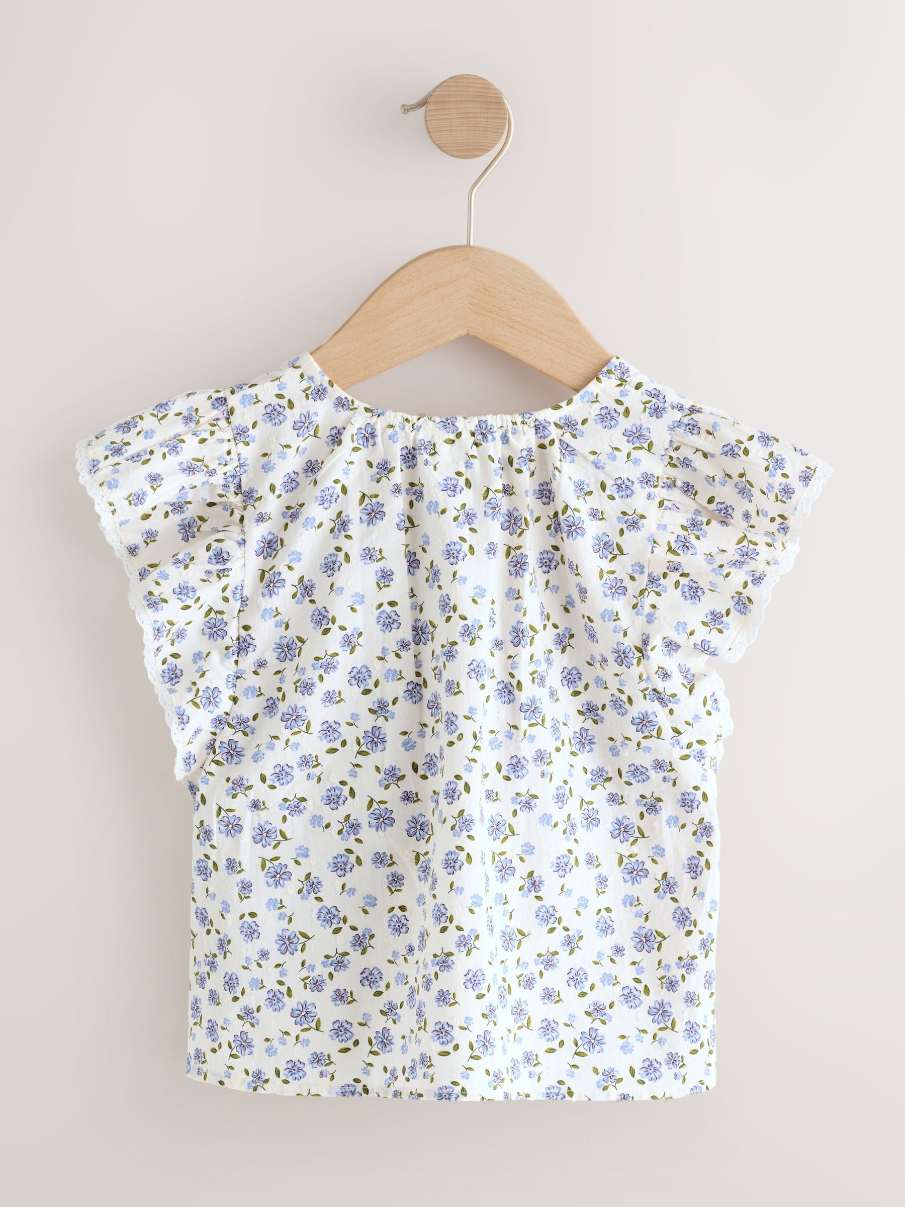 Dsiney Kidz - Lilac Floral Tie Front Blouse (3-16yrs) image 6