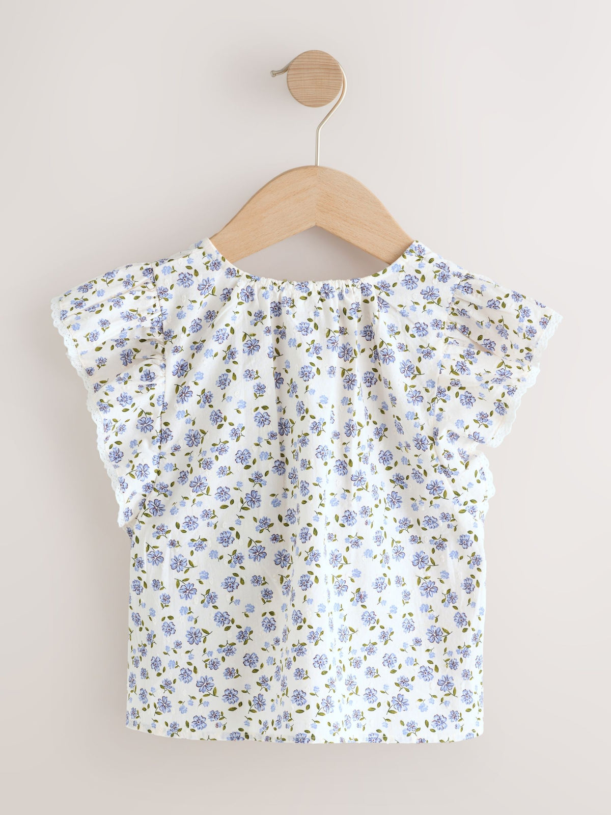 Dsiney Kidz - Lilac Floral Tie Front Blouse (3-16yrs) image 6