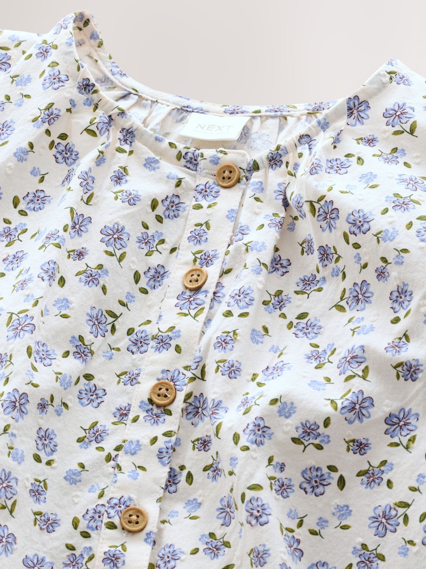 Dsiney Kidz - Lilac Floral Tie Front Blouse (3-16yrs) image 7