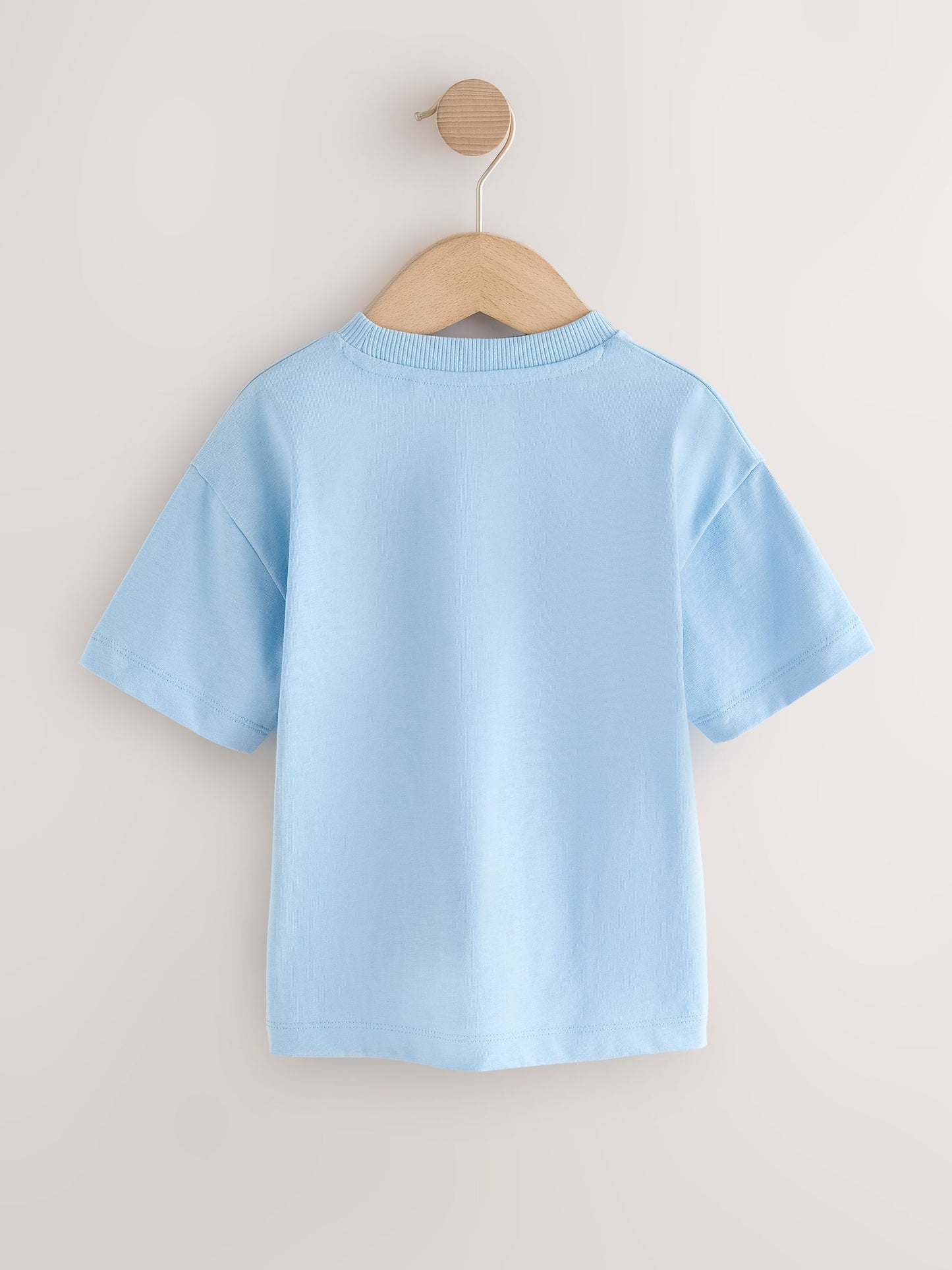 Light Blue Tiger Short Sleeve Small Graphic T-Shirt (3mths-7yrs) image 5
