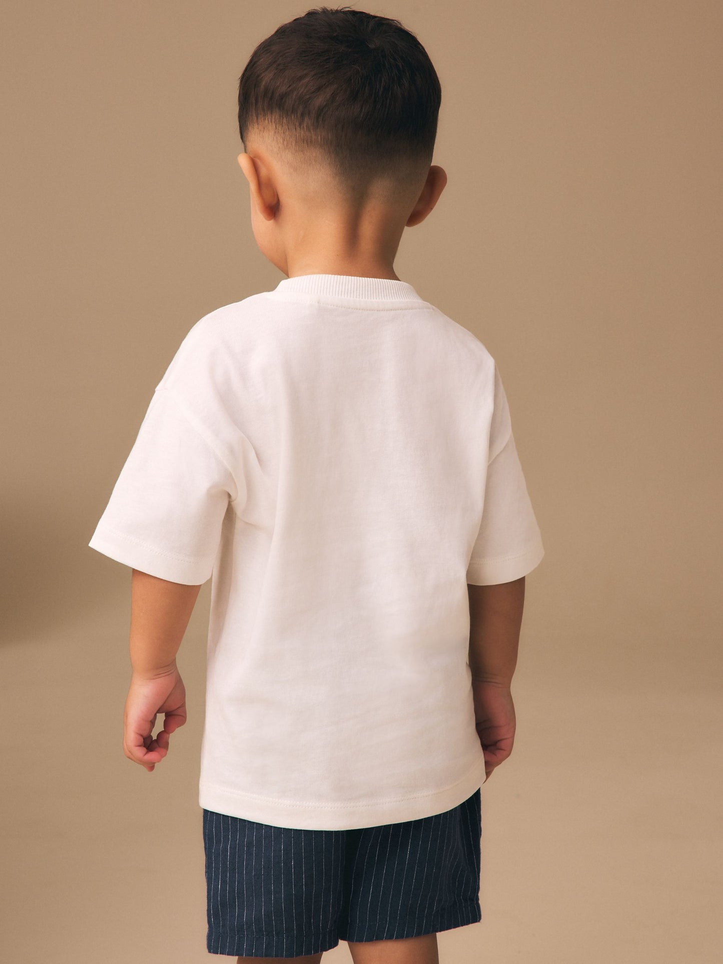 White Boat Short Sleeve Small Graphic T-Shirt (3mths-7yrs) image 3