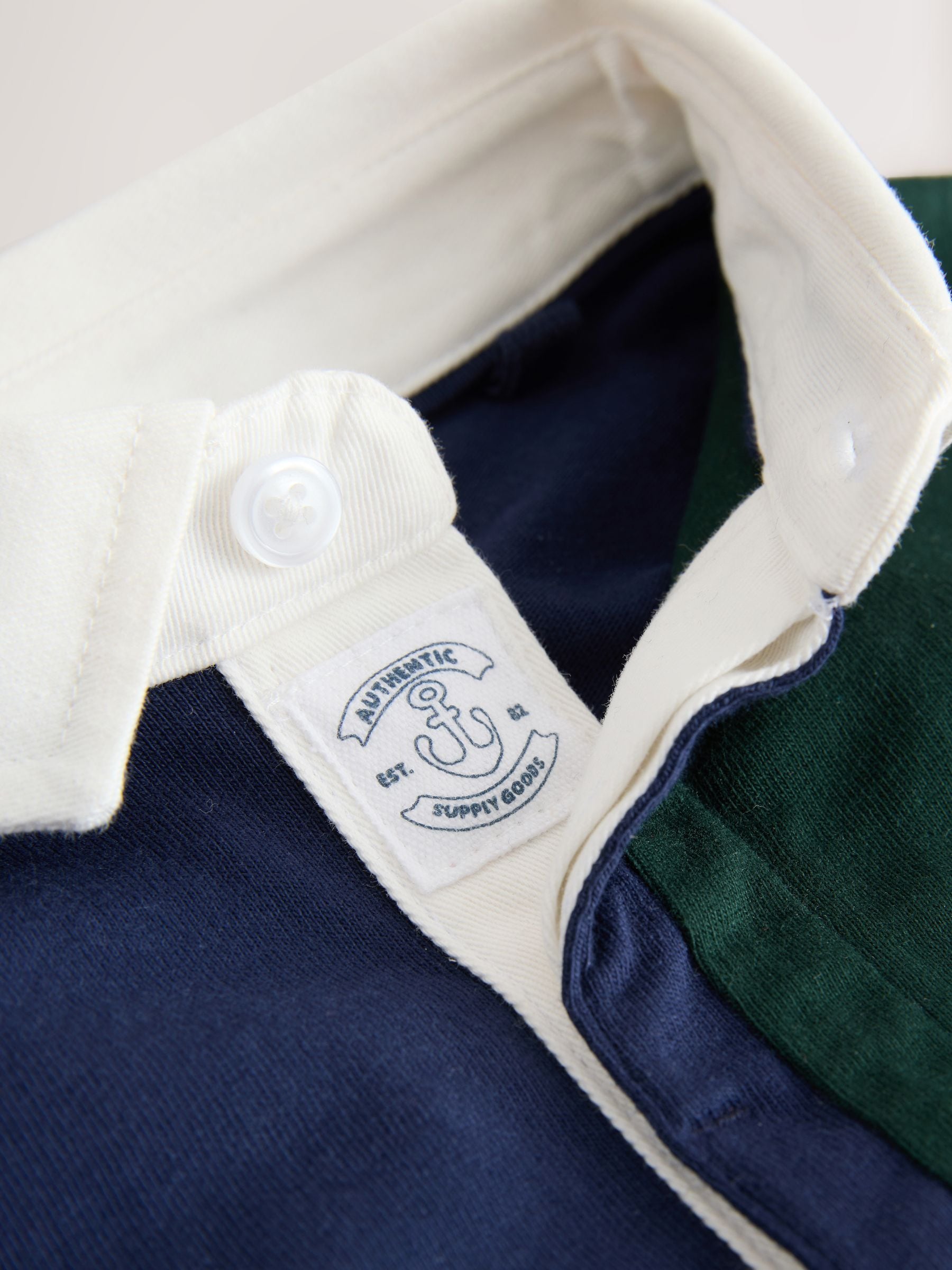 Red/Blue/Green Colourblock Short Sleeve Polo Shirt and Shorts Set (3mths-7yrs) image 9