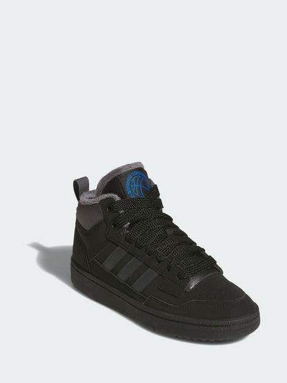 adidas Black Rapid Court Mid Winterized Shoes image 1