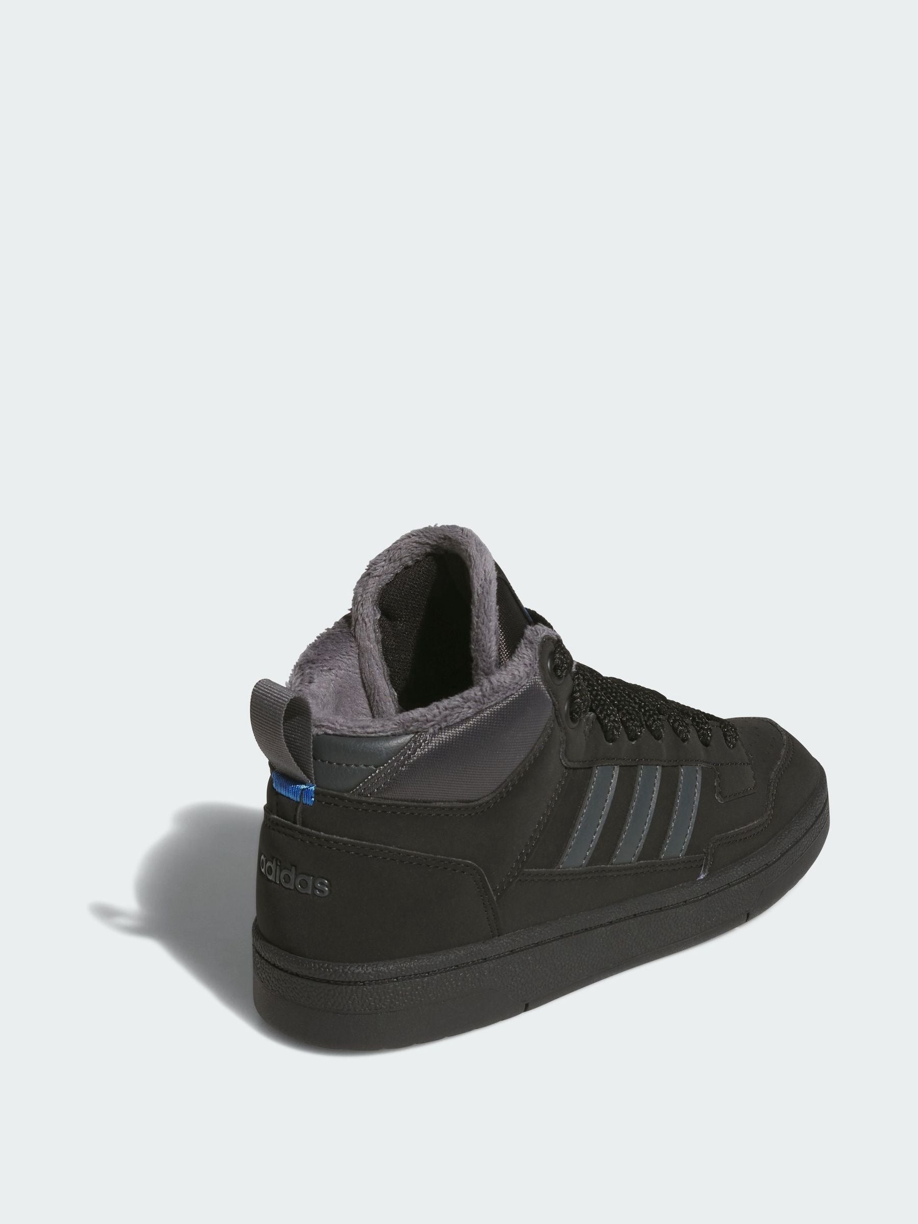 adidas Black Rapid Court Mid Winterized Shoes image 2
