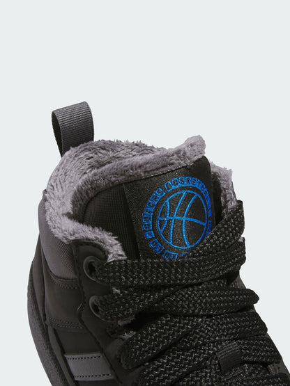 adidas Black Rapid Court Mid Winterized Shoes image 3