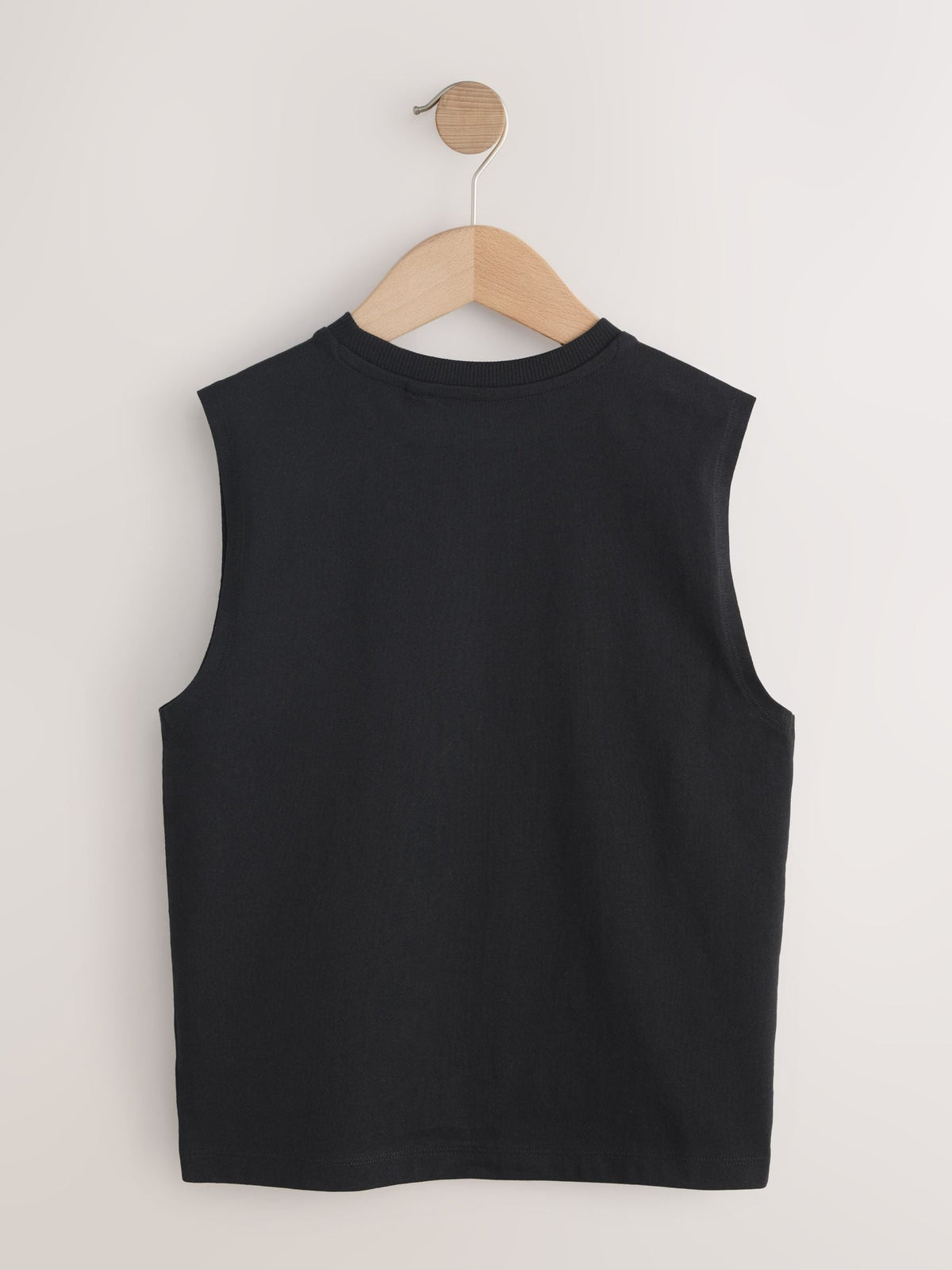 Dsiney Kidz - Black/White/Blue/Fluro Pink Tank Vest 4 Pack (3-16yrs) image 3