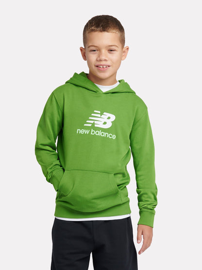 Dsiney Kidz - New Balance Green Stacked Logo Hoodie image 1