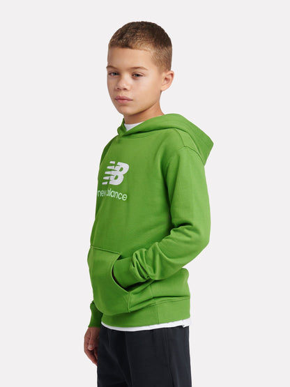 Dsiney Kidz - New Balance Green Stacked Logo Hoodie image 2