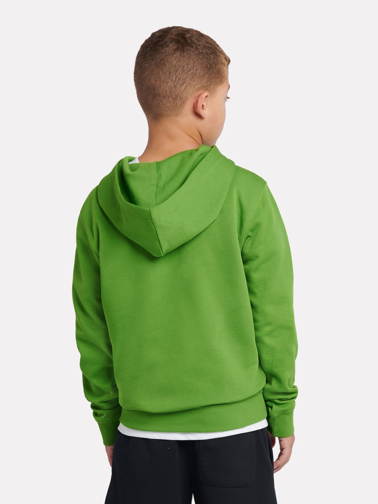Dsiney Kidz - New Balance Green Stacked Logo Hoodie image 3