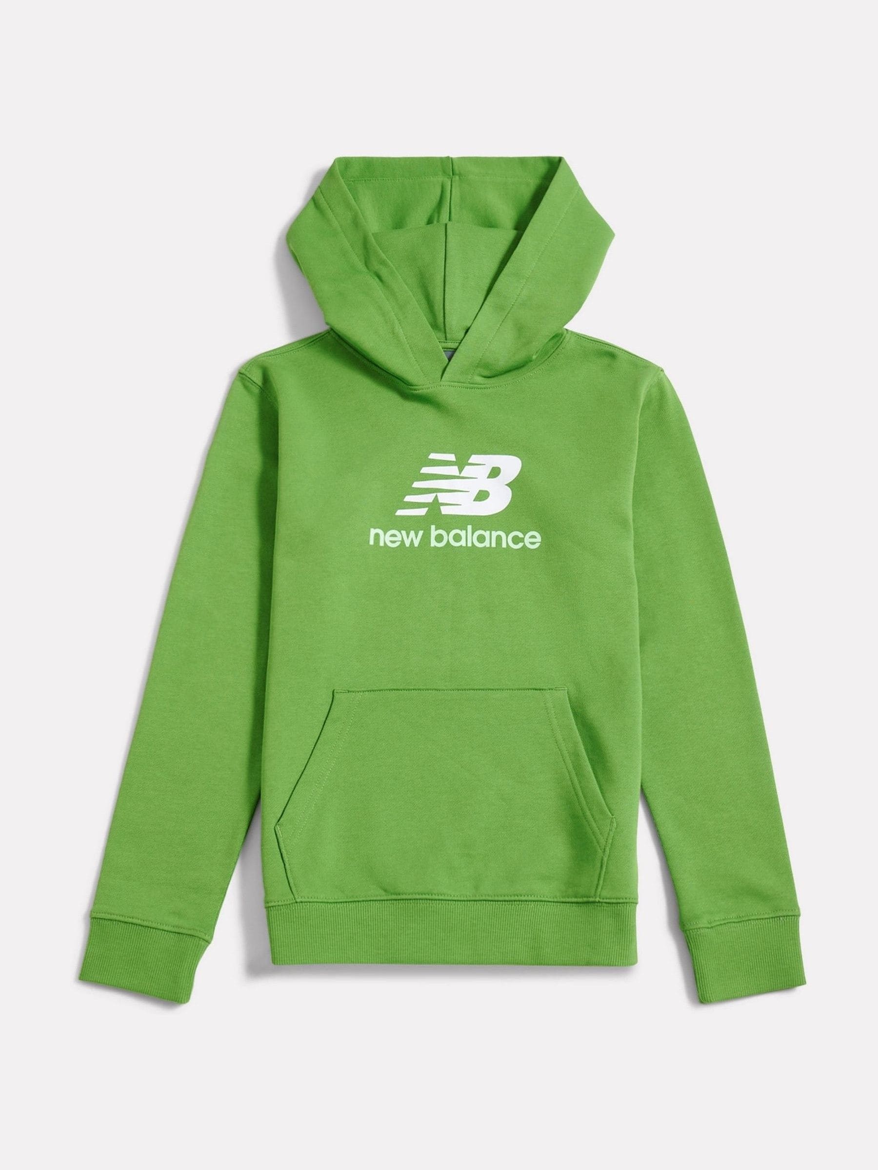 Dsiney Kidz - New Balance Green Stacked Logo Hoodie image 6