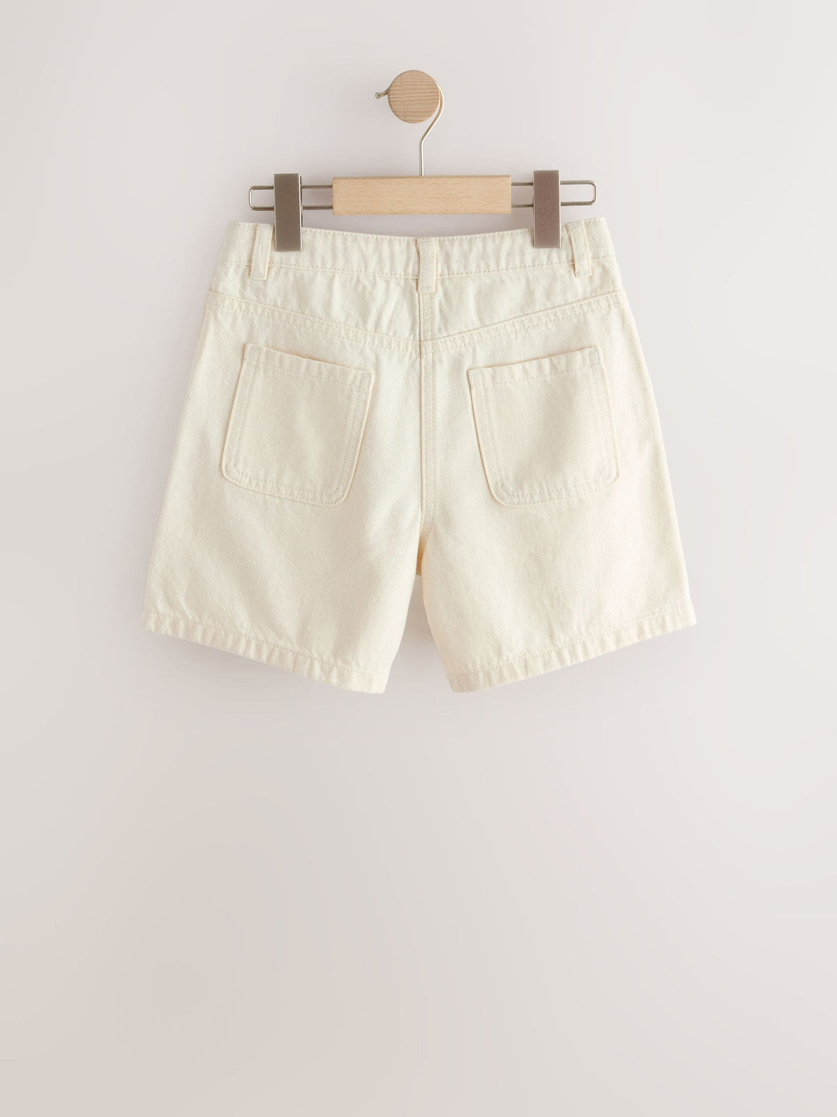 Dsiney Kidz - White Emrboidered Hem Pullon Denim Shorts (3-16yrs) image 6