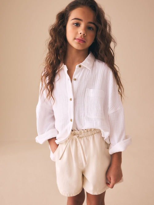Dsiney Kidz - White Shorts (3-16yrs) image 1