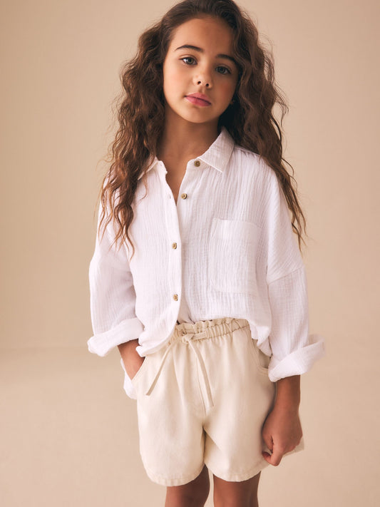 Dsiney Kidz - White Shorts (3-16yrs) image 1