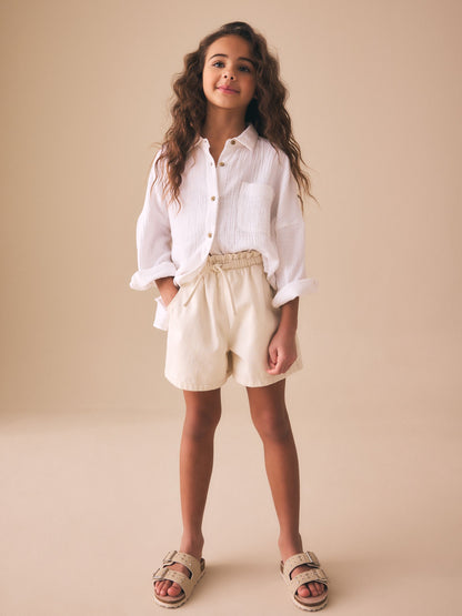 Dsiney Kidz - White Shorts (3-16yrs) image 4