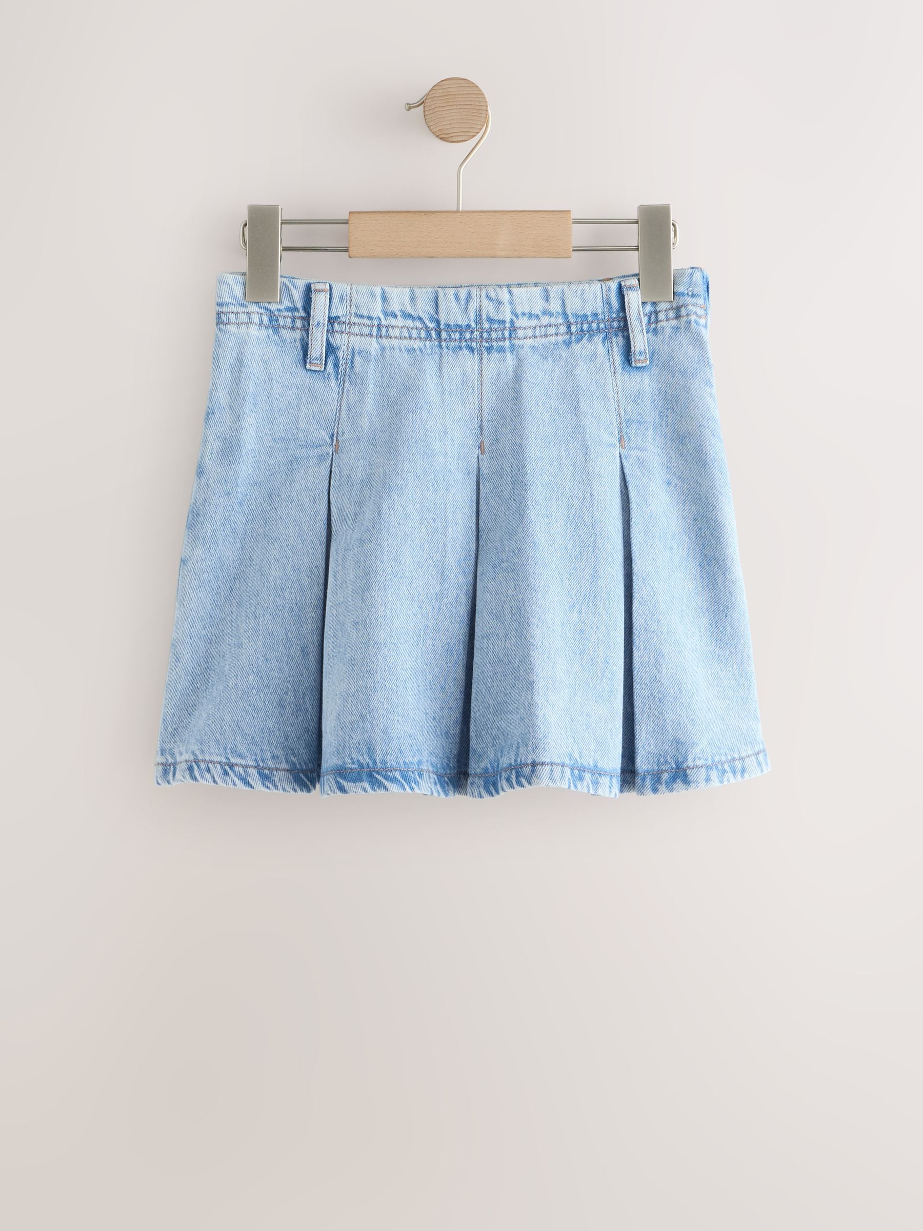 Dsiney Kidz - Light Blue Denim Pleated Denim Skirt (3-16yrs) image 5