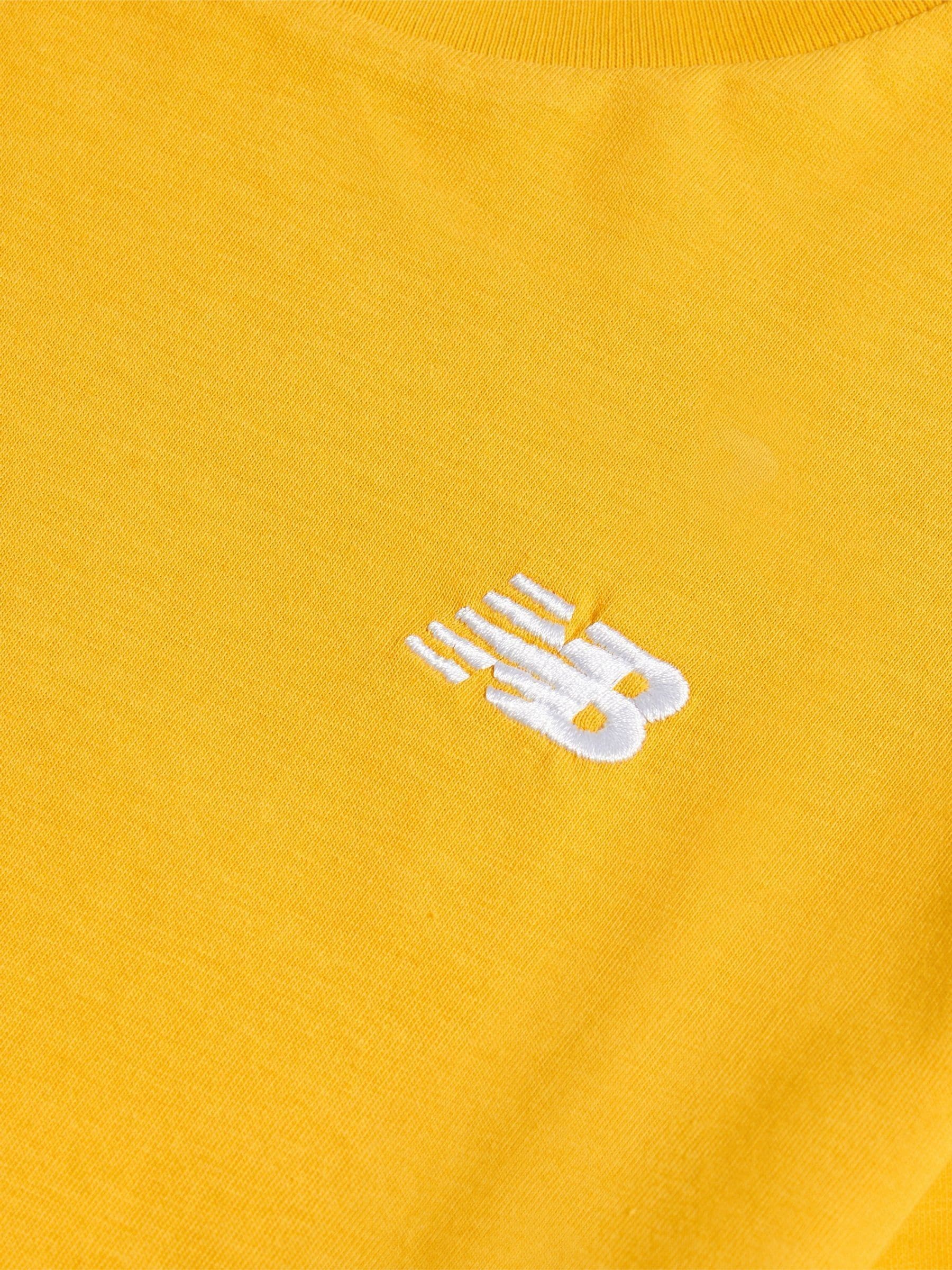 Dsiney Kidz - New Balance Gold Jersey Small Logo Cotton T-Shirt image 3